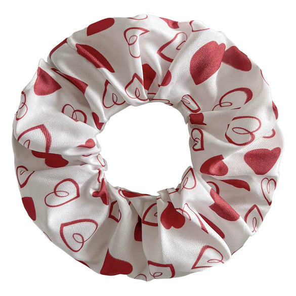 Hair Ring Fabric Love Lip Pattern Knitted Hair Accessories