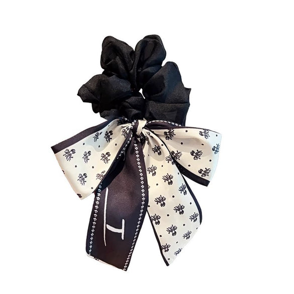 Hair Ring Floral Bow Style High Elasticity Women's Headwear