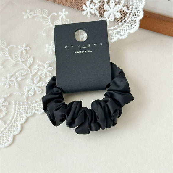 Hair Ring Hair Rope Fabric Handmade Elegant Simple Small Intestinal Circle Allmatch For Women