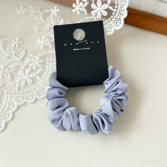 Hair Ring Hair Rope Fabric Handmade Elegant Simple Small Intestinal Circle Allmatch For Women