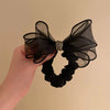 Hair Ring Hair Rope Handmade Mixed Material High Elasticity Plants And Flowers Style
