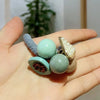 Hair Ring Hair Rope Pearl Round Ball Geometric Handmade
