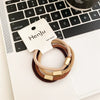 Hair Ring Head Rope Mixed Material Handmade High Elastic Women's Fashionable Durable
