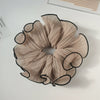 Hair Ring Head Rubber Band Fabric Handmade High Elasticity Geometric