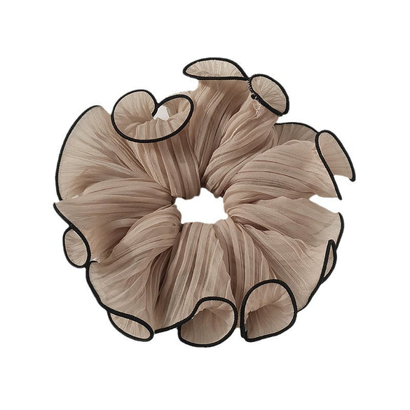Hair Ring Head Rubber Band Fabric Handmade High Elasticity Geometric