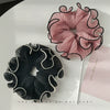 Hair Ring Head Rubber Band Fabric Handmade High Elasticity Geometric