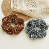 Hair Ring Headband Sequin Velvet Fabric Handmade Simple Style For Women