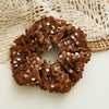 Hair Ring Headband Sequin Velvet Fabric Handmade Simple Style For Women