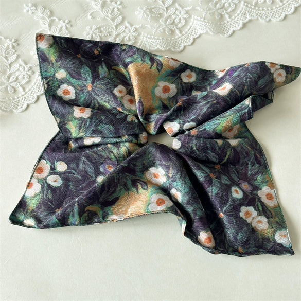 Hair Ring Headwear Satin Fabric Handmade Fashion High Elasticity