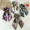 Hair Ring Headwear Satin Fabric Handmade Fashion High Elasticity