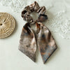 Hair Ring Headwear Satin Fabric Handmade Fashion High Elasticity