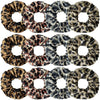 Hair Ring Leopard Pattern Fabric Handmade