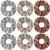 Hair Ring Leopard Print Fabric Handmade