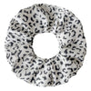 Hair Ring Leopard Print Fabric Handmade