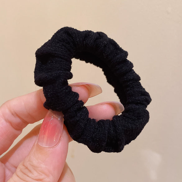 Hair Ring Mixed Material Knitted High Elastic Seamless Fashion Geometric Women's Hair Accessories