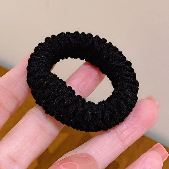 Hair Ring Mixed Material Knitted High Elastic Seamless Fashion Geometric Women's Hair Accessories
