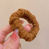 Hair Ring Mixed Material Knitted High Elastic Seamless Fashion Geometric Women's Hair Accessories