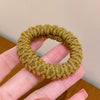 Hair Ring Mixed Material Knitted High Elastic Seamless Fashion Geometric Women's Hair Accessories