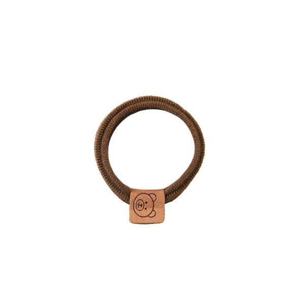 Hair Ring Nylon Handmade High Elasticity Bear Head Style