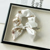 Hair Ring Satin Fabric Handmade High Stretch Fashion Women's Hair Accessories