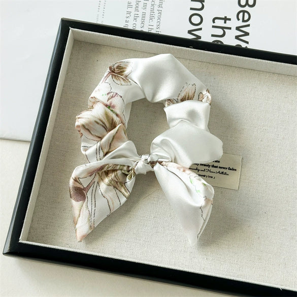 Hair Ring Satin Fabric Handmade High Stretch Fashion Women's Hair Accessories