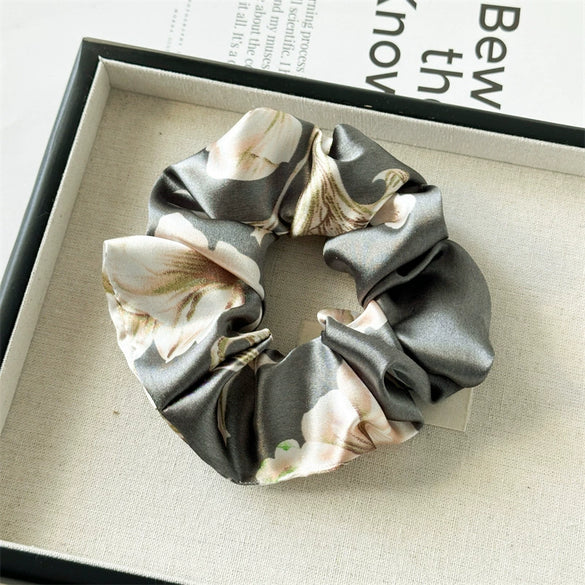 Hair Ring Satin Fabric Handmade High Stretch Fashion Women's Hair Accessories