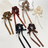 Hair Ring Satin Handmade High Elasticity For Girls