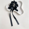 Hair Ring Satin Handmade High Elasticity For Girls