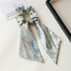 Hair Rings Fabric Handmade Artistic Oil Painting Series