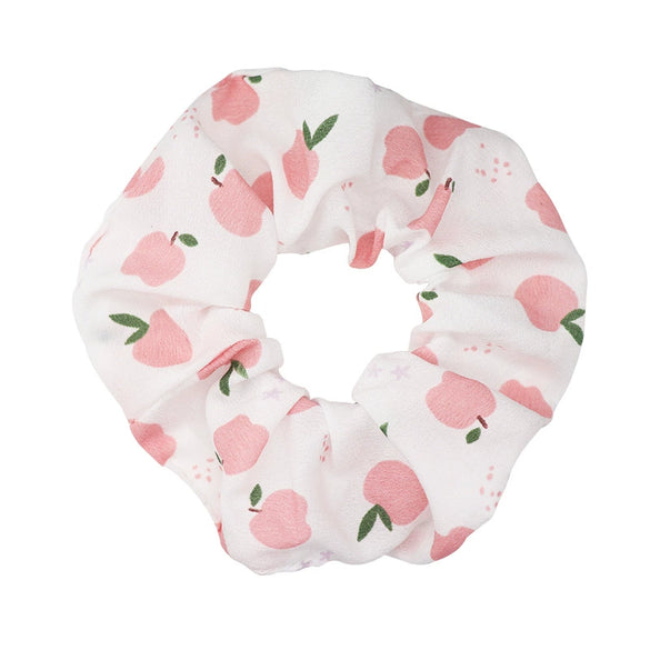 Hair Rope Band Cloth Handpainted Fruit Cartoon Knitting