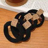 Hair Rope Fabric Handmade High Elastic Bear Hair Accessories For Women And Girls
