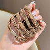 Hair Rope Fabric Handmade High Elastic Bear Hair Accessories For Women And Girls