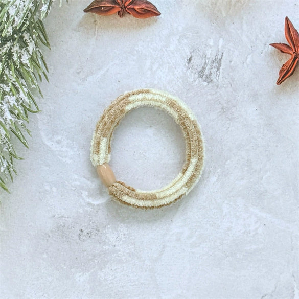 Hair Rope Fabric Handmade High Elastic Bear Hair Accessories For Women And Girls