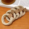 Hair Rope Fabric Handmade High Elastic Bear Hair Accessories For Women And Girls