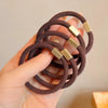 Hair Rope Fabric Handmade High Elastic Bear Hair Accessories For Women And Girls