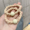 Hair Rope Fabric Handmade High Elastic Bear Hair Accessories For Women And Girls