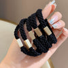 Hair Rope Fabric Handmade High Elastic Bear Hair Accessories For Women And Girls