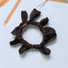 Hair Rope Fabric Handmade High Elastic Bear Hair Accessories For Women And Girls