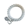 Hair Rope Hair Accessories Handmade Mixed Materials Summer New Ice Transparent White Cat Style High Elasticity