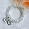 Hair Rope Hair Accessories Handmade Mixed Materials Summer New Ice Transparent White Cat Style High Elasticity