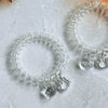Hair Rope Hair Accessories Handmade Mixed Materials Summer New Ice Transparent White Cat Style High Elasticity
