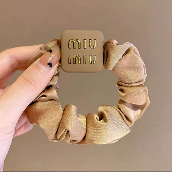 Hair Rope Headwear Fabric Handmade With Letter Design For Female