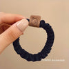 Hair Rope Headwear Rubber Fabric Handmade High Elastic