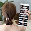 Hair Rope Headwear Rubber Fabric Handmade High Elastic