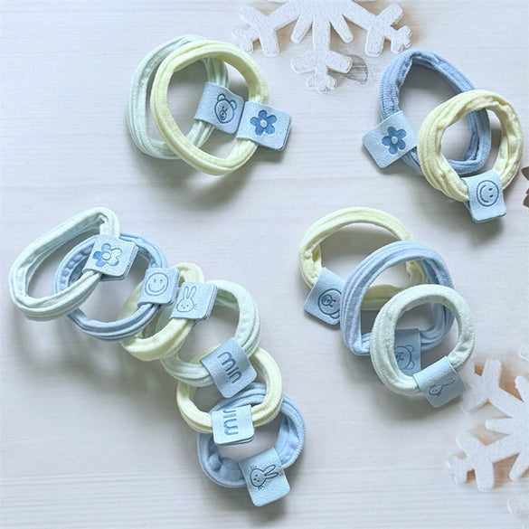 Hair Rope Mixed Materials Handmade High Elastic For Girls