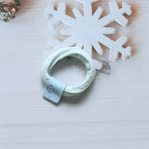 Hair Rope Mixed Materials Handmade High Elastic For Girls