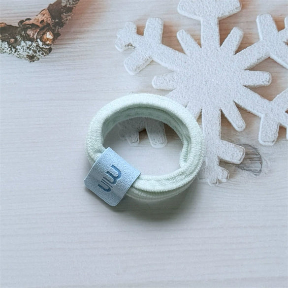 Hair Rope Mixed Materials Handmade High Elastic For Girls