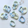 Hair Rope Mixed Materials Handmade High Elastic For Girls