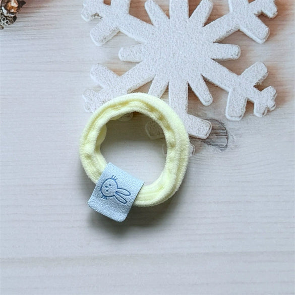Hair Rope Mixed Materials Handmade High Elastic For Girls