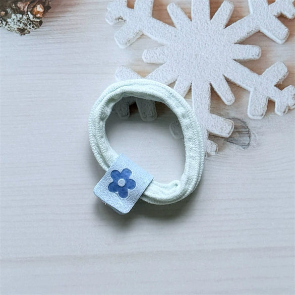 Hair Rope Mixed Materials Handmade High Elastic For Girls